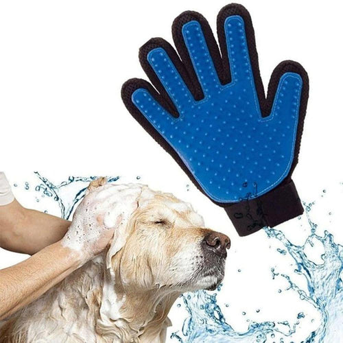 Pet Grooming Glove – Deshedding & Hair Removal Massage Glove for Dogs, Cats & Other Pets