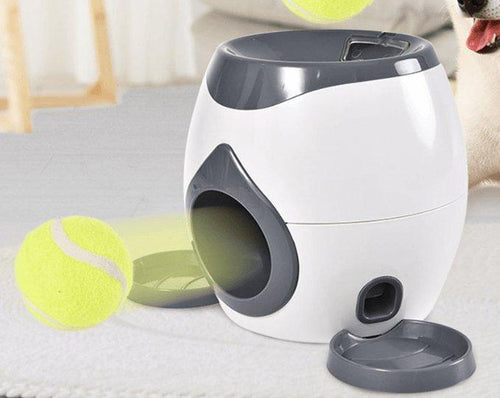 Interactive Dog Treat Reward Machine – Automatic Ball Training & Slow Feeder Toy for Dogs & Cats
