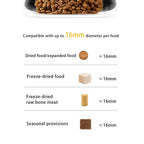 4.5L Elevated Smart Pet Feeder — 15cm Raised Stand, 1080P Camera or Key Control for Cats & Dogs