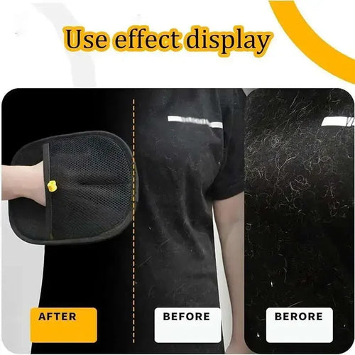 Reusable Double-Sided Pet Hair Removal & Grooming Glove for Dogs & Cats Surprising Outside Store