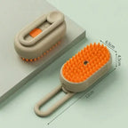 1pcs Steam Pet Brush 3-in-1 Massage Dog Steamy Brush Spray Beauty Tangled and Loose Hair Removal Cats Grooming Comb Dogs