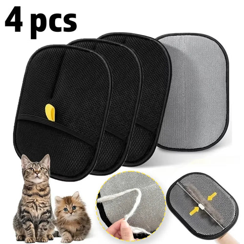 Reusable Double-Sided Pet Hair Removal & Grooming Glove for Dogs & Cats Surprising Outside Store