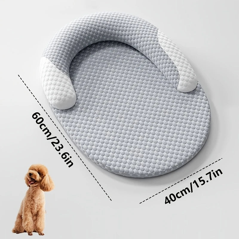 Cooling Pet Bed with Ice Silk Fabric | Breathable Summer Sofa Bed for Dogs & Cats Shop1105634788 Store