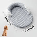 Cooling Pet Bed with Ice Silk Fabric | Breathable Summer Sofa Bed for Dogs & Cats