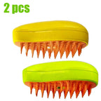 1pcs Steam Pet Brush 3-in-1 Massage Dog Steamy Brush Spray Beauty Tangled and Loose Hair Removal Cats Grooming Comb Dogs