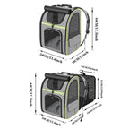 Cat Carrier Backpacks Expandable Cat Backpack with Shade Cover, Breathable Mesh Pet Carrier Backpack Bag for Travel Hiking Campi Stone's Store