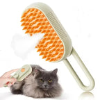 1pcs Steam Pet Brush 3-in-1 Massage Dog Steamy Brush Spray Beauty Tangled and Loose Hair Removal Cats Grooming Comb Dogs