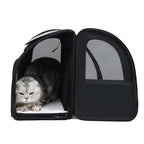 Cat Carrier Backpacks Expandable Cat Backpack with Shade Cover, Breathable Mesh Pet Carrier Backpack Bag for Travel Hiking Campi Stone's Store
