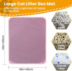 Waterproof Double Layer Cat Litter Mat
