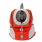 New Dog Pet Backpack Carrier Travel Bag Front Pack Breathable Adjustable with Safety Reflective Strips for Hiking Outdoor Cats HOHAHA Store