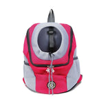 New Dog Pet Backpack Carrier Travel Bag Front Pack Breathable Adjustable with Safety Reflective Strips for Hiking Outdoor Cats HOHAHA Store