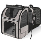 Cat Carrier Backpacks Expandable Cat Backpack with Shade Cover, Breathable Mesh Pet Carrier Backpack Bag for Travel Hiking Campi Stone's Store