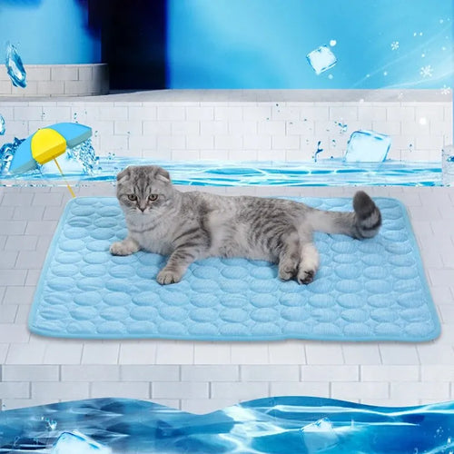 Pet Cooling Mat for Dogs & Cats – Soft Summer Sleeping Pad for Beds, Sofas & Floors Stone's Store
