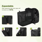 Cat Carrier Backpacks Expandable Cat Backpack with Shade Cover, Breathable Mesh Pet Carrier Backpack Bag for Travel Hiking Campi Stone's Store