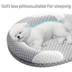 Cooling Pet Bed with Ice Silk Fabric | Breathable Summer Sofa Bed for Dogs & Cats