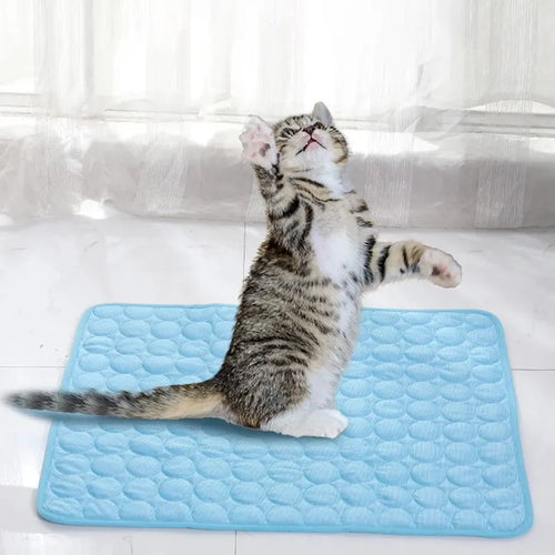 Pet Cooling Mat for Dogs & Cats – Soft Summer Sleeping Pad for Beds, Sofas & Floors Stone's Store