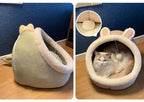 Cozy Cave Cat Bed — Soft, Foldable & Machine Washable